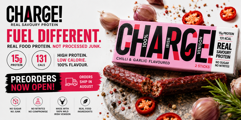 Charge Protein venison sticks